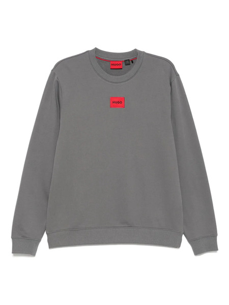  Hugo Pull à Patch Logo - Gris 
