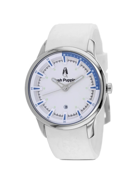  Hush Puppies Logo-motif 46mm Watch - Blanc 