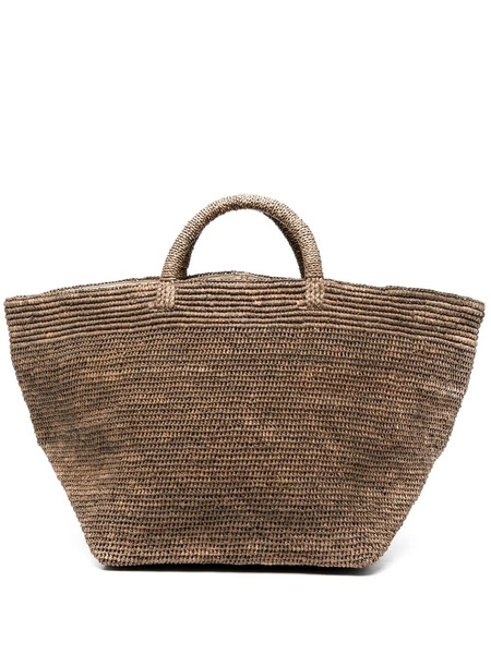  Ibeliv Sac Cabas En Raphia - Marron 