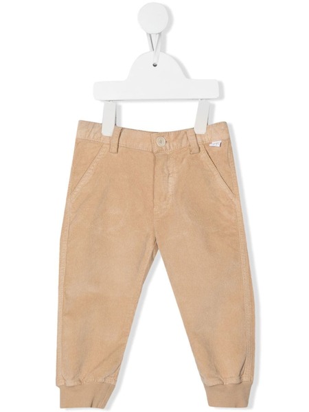  Il Gufo Pantalon En Velours Côtelé à Coupe Droite - Tons Neutres 