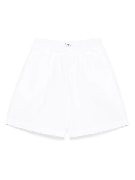  Il Gufo Short à étiquette Logo - Blanc 