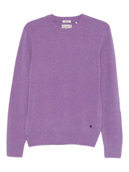  Impure Pull Charlie à Col Rond - Violet 