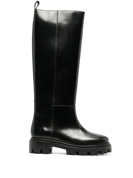  Isabel Marant Bottes En Cuir De Veau - Noir 