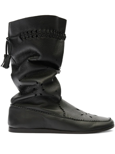  Isabel Marant Bottines En Cuir Welky - Noir 