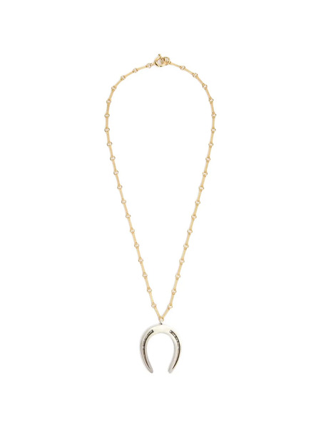 Isabel Marant Collier Byrne à Pendentif Fer à Cheval - Or 
