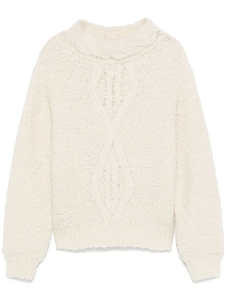 Isabel Marant Pull Romane - Tons Neutres 