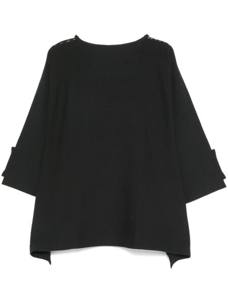  Issey Miyake Pull Square Rib Ap - Noir 