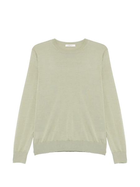  Ivory Paris Pull à Col Rond - Vert 
