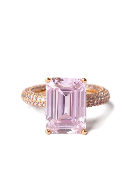  Izabel Display Bague Mega Rectangle - Rose 
