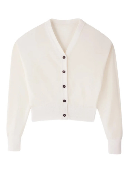  Jacquemus Buttoned Cardigan - Blanc 