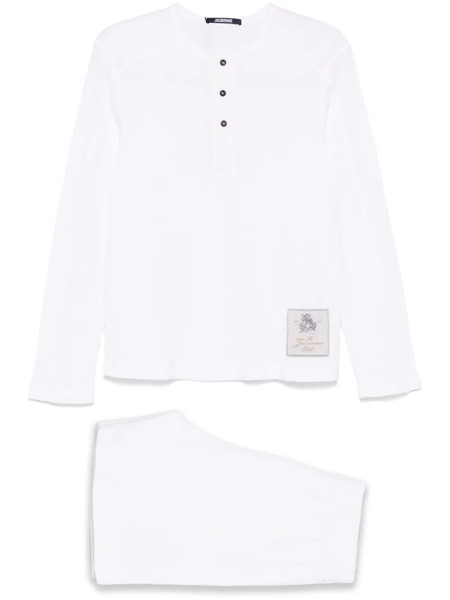  Jacquemus Ensemble Haut-short Melao - Blanc 
