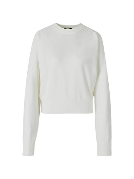  Jacquemus Pull à Col Rond - Blanc 