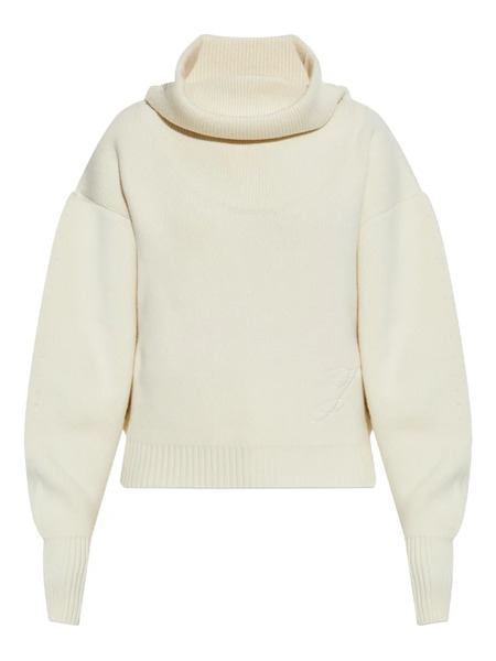  Jacquemus Pull Pallone Brodé - Tons Neutres 