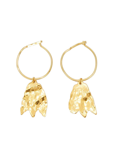  Jil Sander Boucles D'oreilles Pendantes à Fleurs 