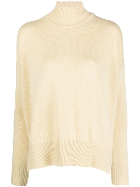  Jil Sander Pull à Col Roulé - Jaune 