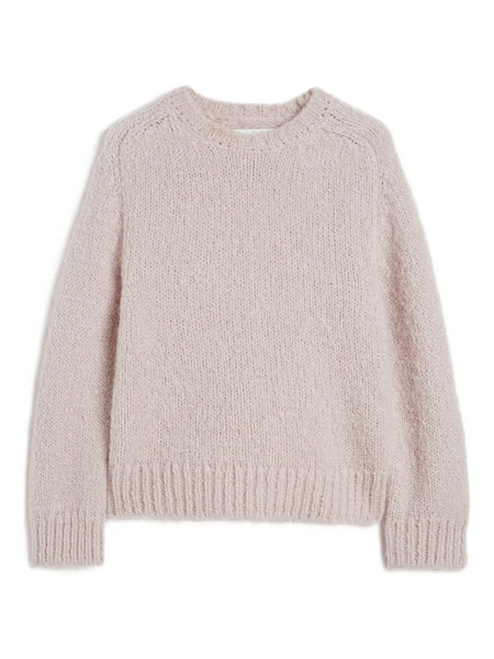  Jil Sander Pull à Effet Brossé - Rose 