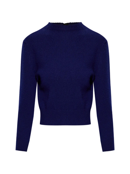  Jil Sander Pull Crop - Bleu 