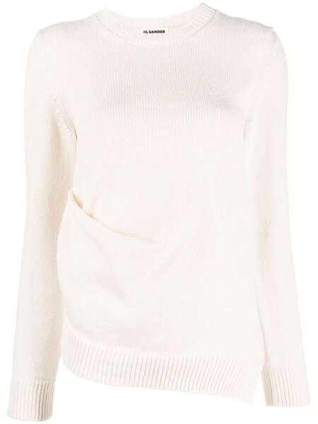  Jil Sander Pull En Maille Fine - Tons Neutres 