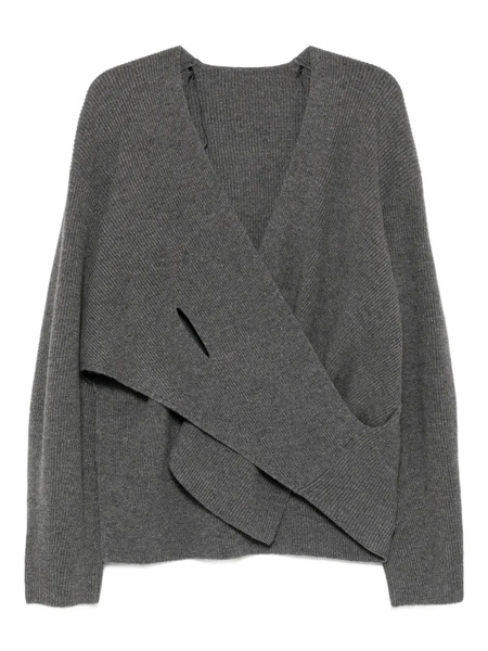  Jnby Pull En Laine - Gris 