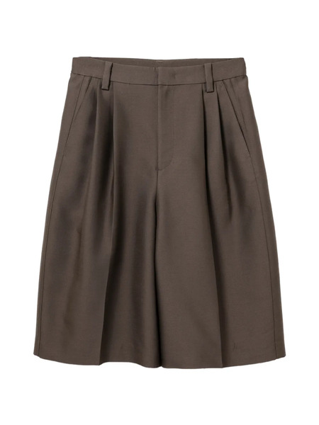  Jnby Short à Design Plissé - Marron 