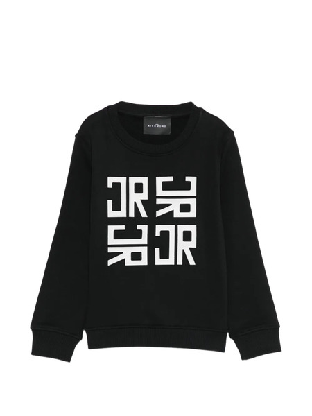  John Richmond Junior Sweat à Détail De Logo - Noir 