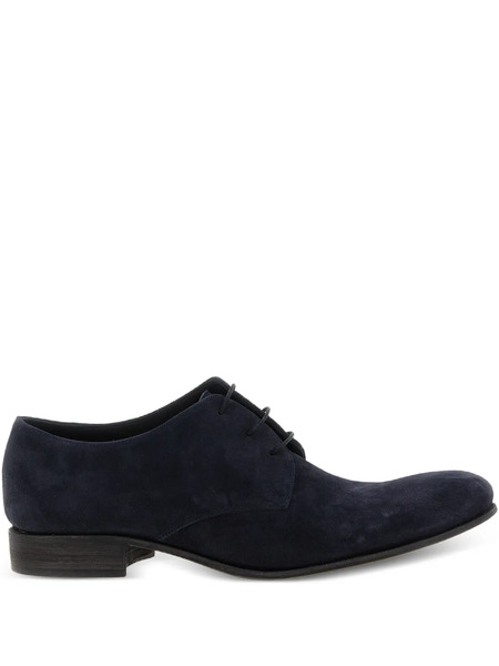  Julian Derbies En Daim à Lacets - Bleu 