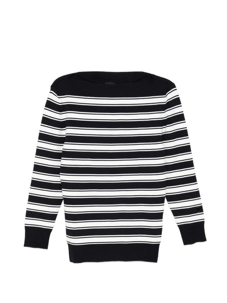  Juun.j Pull à Rayures - Bleu 