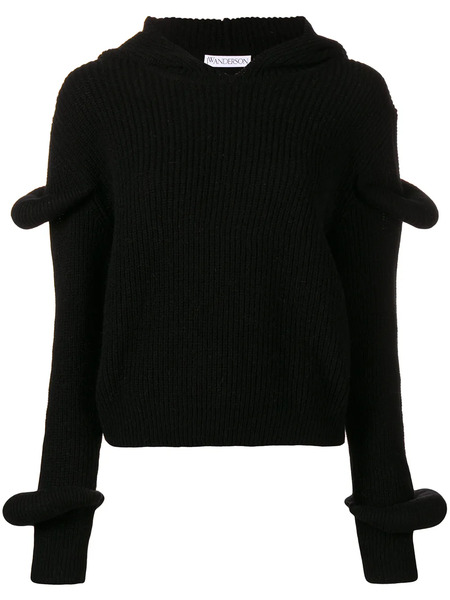 Jw Anderson Pull à Capuche - Noir 
