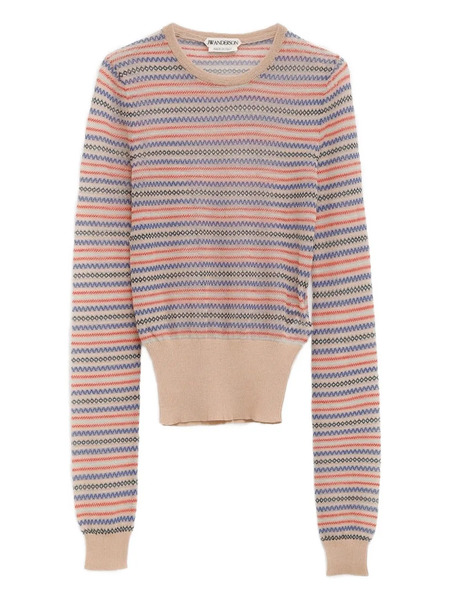  Jw Anderson Pull à Rayures - Tons Neutres 