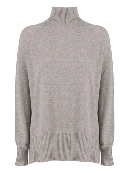  Kangra Pull à Col Montant - Gris 