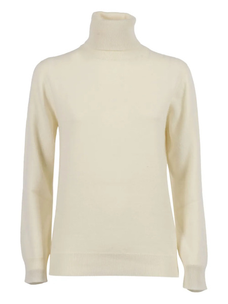  Kangra Pull à Col Roulé - Blanc 
