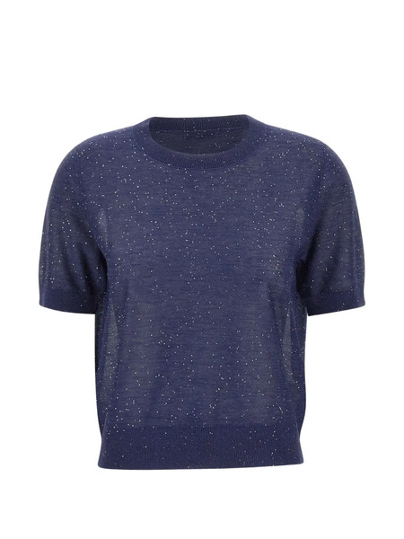  Kangra Pull à Sequins - Bleu 