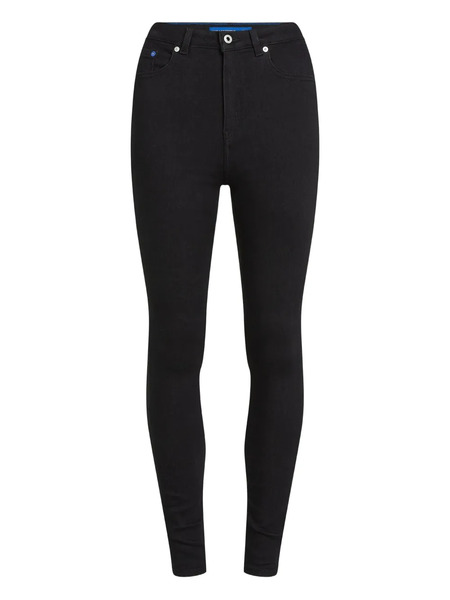  Karl Lagerfeld Jeans Jean Skinny à Taille Haute - Noir 