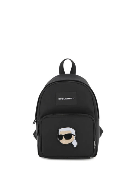  Karl Lagerfeld Kids Sac à Dos à Applique Logo - Noir 