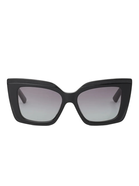  Karl Lagerfeld Lunettes De Soleil à Monture Papillon - Noir 