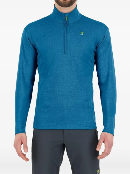  Karpos Pull Zippé - Bleu 