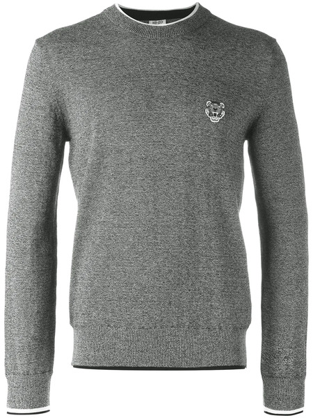  Kenzo Mini Tiger Jumper - Gris 