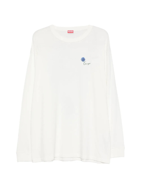  Kenzo Pull à Fleurs - Tons Neutres 