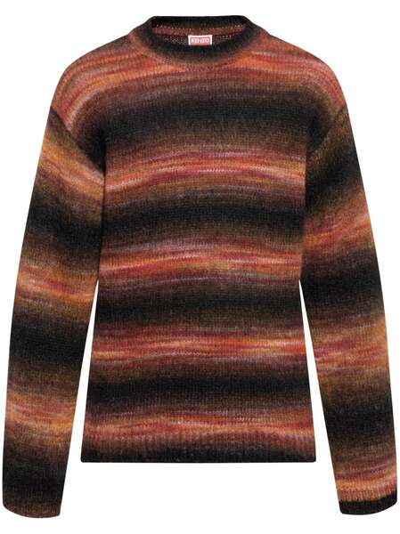  Kenzo Pull à Rayures - Noir 
