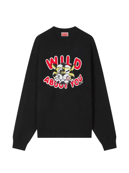 Kenzo Pull Wild Tiger - Noir 