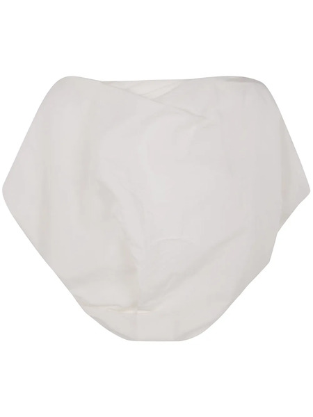  Khaite Blouse à Coupe Crop - Blanc 