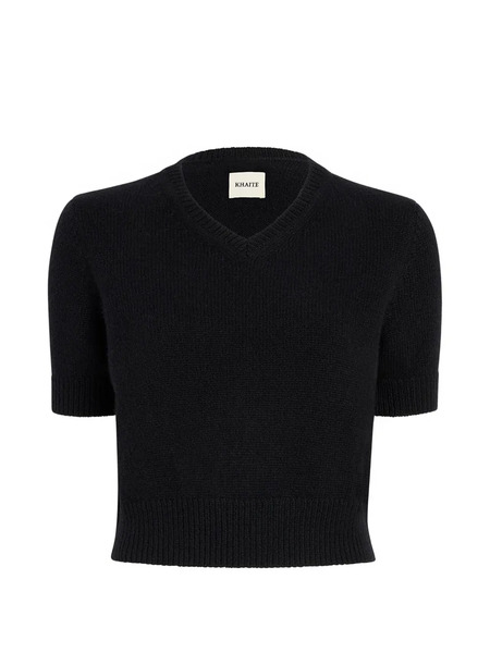 Khaite Pull Jas - Noir 