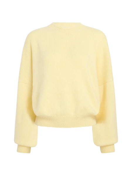  Khaite Pull Margaux - Jaune 