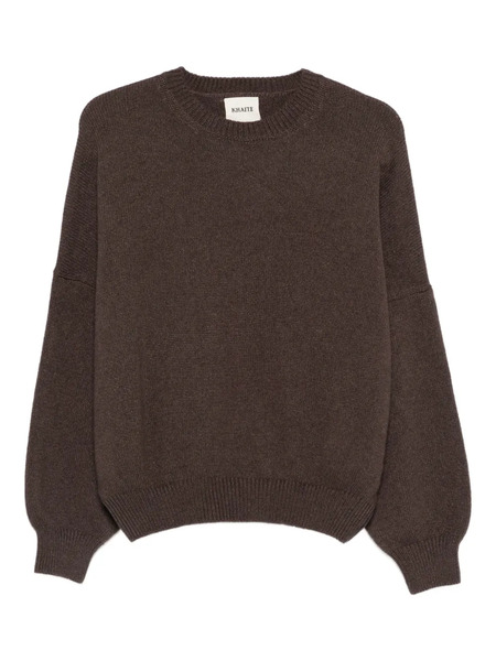  Khaite Pull Margaux - Marron 