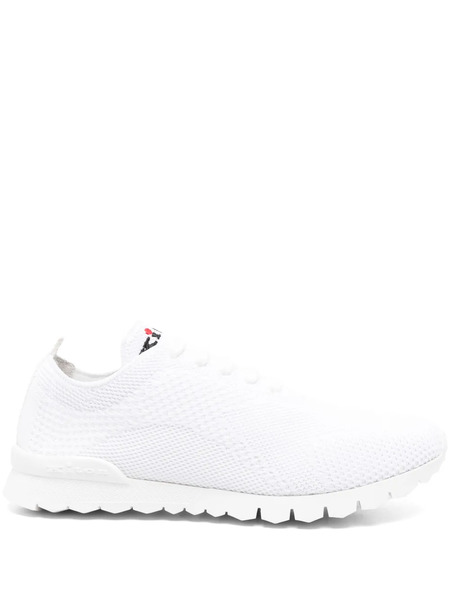  Kiton Baskets à Fermetures Scratch - Blanc 