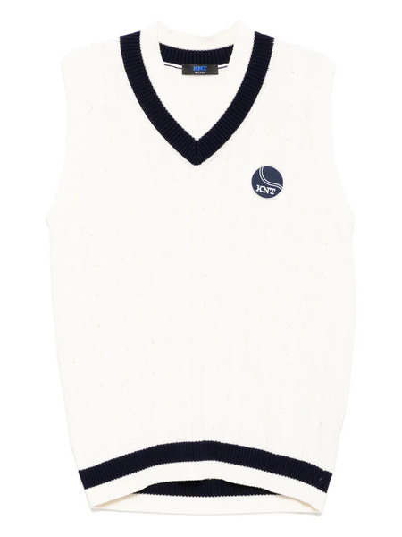  Kiton Gilet Knt - Blanc 