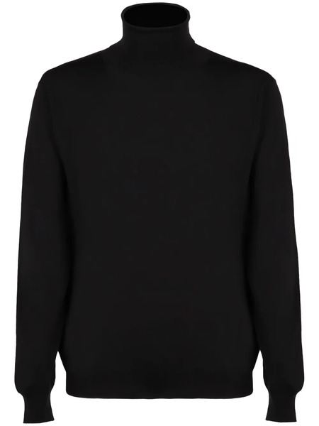 Kiton Pull à Col Ras-de-cou - Noir 