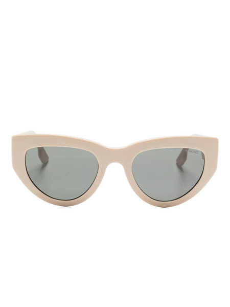  Komono Lunettes De Soleil à Monture Papillon - Tons Neutres 