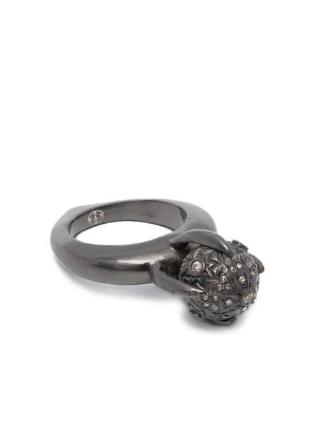  Kundo Bague à Ornements - Noir 