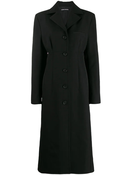  Kwaidan Editions Manteau Long à Boutonnière - Noir 